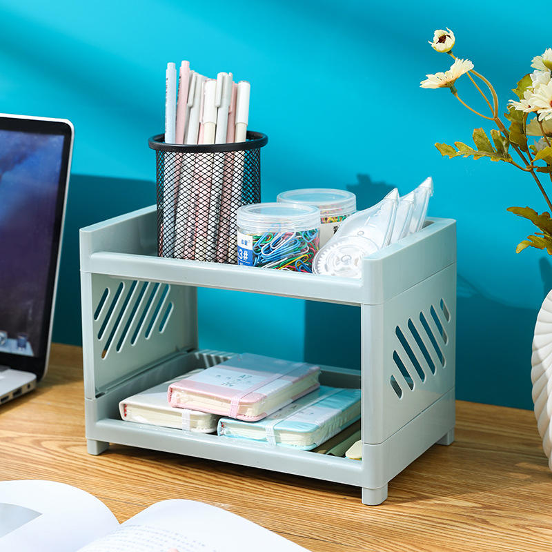 2 Tier Storage Rack Desktop Organizer - Image 6