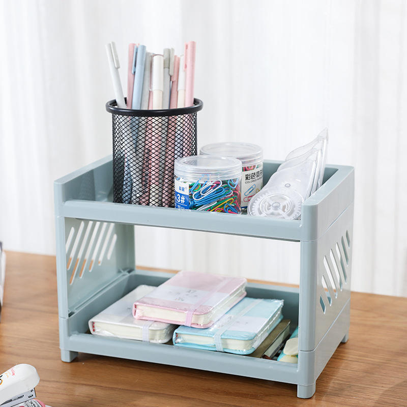 2 Tier Storage Rack Desktop Organizer - Image 5