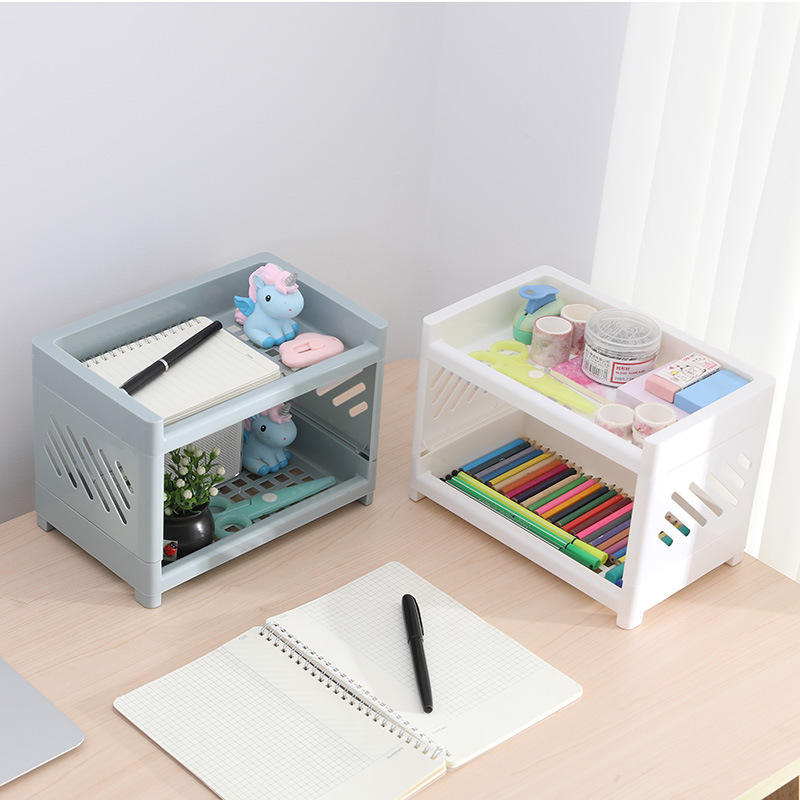 2 Tier Storage Rack Desktop Organizer - Image 3