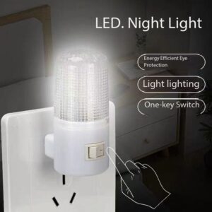 2PC Wall Mounting Night Lamp Bulb Holder
